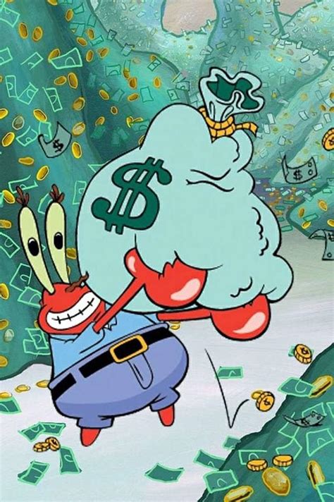 mr krabs money meme|mr krabs laying in money.